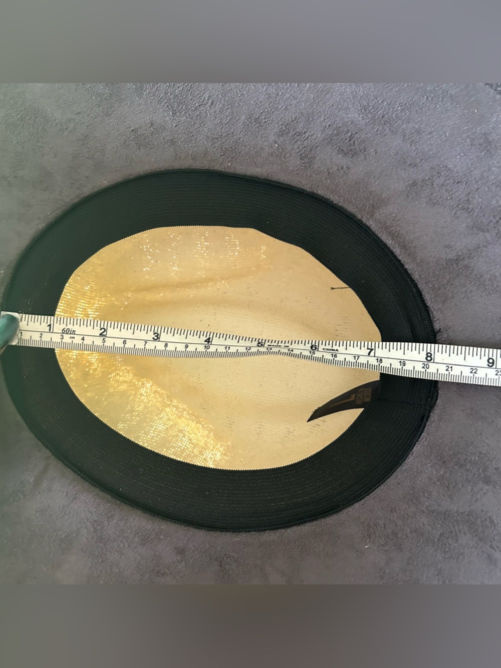 Embroidered Sunflower Wide-Brim Straw Hat - Picture 8 of 9